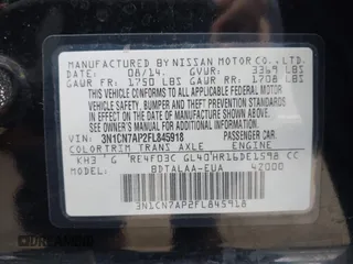 2015 Nissan Versa SV with VIN 3N1CN7AP2FL845918, listed as a IAAI auction lot 42111311 with 210,789 mi miles. Bid and sale history available at carsss.com. Image 9.