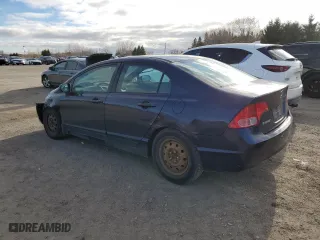 2006 Honda Civic Sdn DX-G with VIN 2HGFA16336H005570, listed as a Copart auction lot 80321664 with 108,613 mi miles and Salvage Title. Bid and sale history available at carsss.com. Image 2.