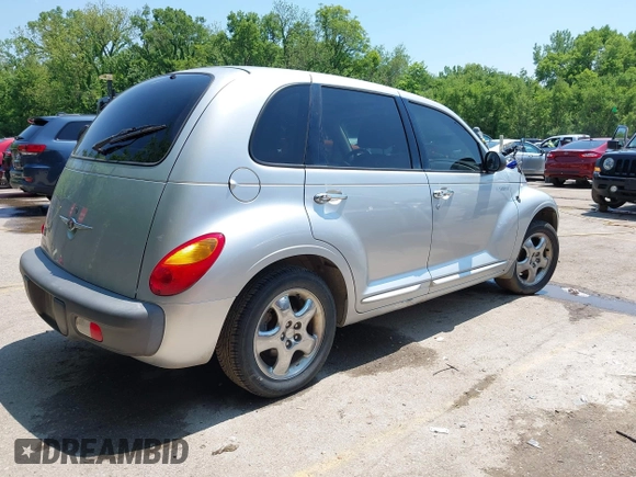 2001 Chrysler PT Cruiser z VIN 3C8FY4BB61T632609, wystawiony jako IAAI lot #42189701 z przebiegiem 110 223 mil mil oraz . Historia ofert i sprzedaży dostępna na DreamBid. Obrazek 4.