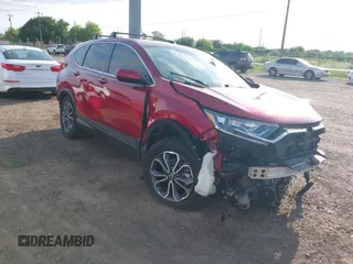 2022 Honda CR-V EX-L with VIN 5J6RW1H84NA022861, listed as a IAAI auction lot 41943584 with 1 mi miles. Bid and sale history available at carsss.com. Image 1.