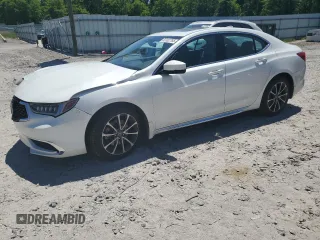 2018 Acura TLX Technology z VIN 19UUB2F59JA004586, wystawiony jako Copart lot #53102765 z przebiegiem 76 247 mil mil oraz Szkoda całkowita • Salvage title. Historia ofert i sprzedaży dostępna na DreamBid. Obrazek 1.