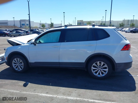 2018 Volkswagen Tiguan S with VIN 3VV0B7AXXJM109354, listed as a IAAI auction lot 41841556 with 67,798 mi miles. Bid and sale history available at carsss.com. Image 14.