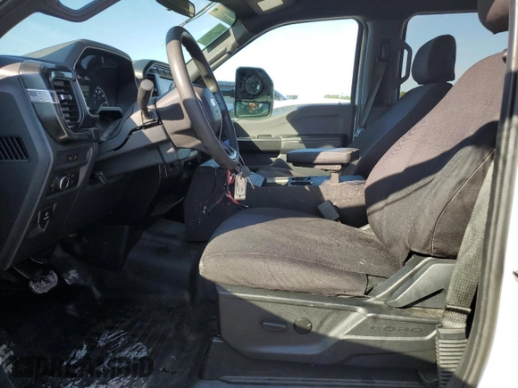 2021 Ford F-150 with VIN 1FTFW1P80MKE71179, listed as a Copart auction lot 64691115 with 57,413 mi miles and Salvage title. Bid and sale history available at DreamBid. Image 7.
