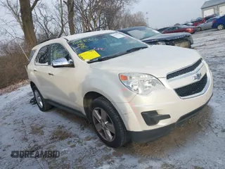 2015 Chevrolet Equinox LT z VIN 1GNALBEK0FZ100791, wystawiony jako IAAI lot #41088326 z przebiegiem 162 751 mil mil oraz . Historia ofert i sprzedaży dostępna na DreamBid. Obrazek 1.