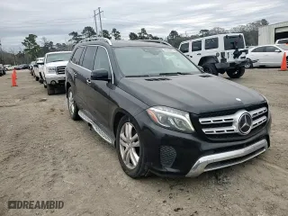 2017 Mercedes-Benz GLS with VIN 4JGDF6EE2HA774906, listed as a Copart auction lot 46542235 with 156,734 mi miles and Salvage Title. Bid and sale history available at carsss.com. Image 12.