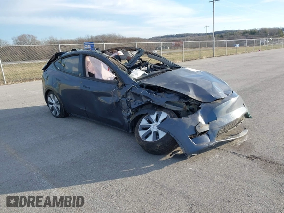 2023 Tesla Model Y Performance with VIN 7SAYGDEF1PA048850, listed as a IAAI auction lot 38709731 with Not Provided miles and . Bid and sale history available at DreamBid. Image 1.