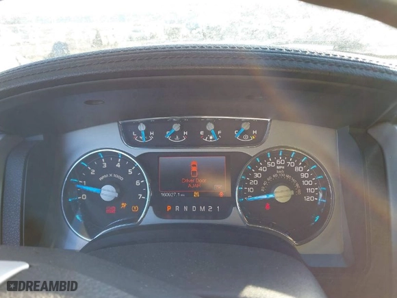 2013 Ford F-150 XL with VIN 1FTFW1EF8DFB35631, listed as a IAAI auction lot 41457736 with 160,927 mi miles. Bid and sale history available at carsss.com. Image 7.