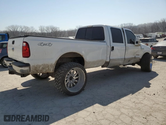 2005 Ford F-350 XL with VIN 1FTWW31P95EC10581, listed as a Copart auction lot 48245125 with 309,890 mi miles and Salvage title. Bid and sale history available at DreamBid. Image 3.