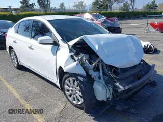 2017 Nissan Sentra SV with VIN 3N1AB7AP7HY275243, listed as a IAAI auction lot 41879389 with 40,157 mi miles. Bid and sale history available at carsss.com. Image 1.