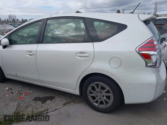 2017 Toyota Prius v Two with VIN JTDZN3EU4HJ066269, listed as a IAAI auction lot 41648895 with 130,727 mi miles. Bid and sale history available at carsss.com. Image 15.