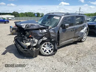 2018 Jeep Renegade Latitude with VIN ZACCJABB4JPJ30452, listed as a Copart auction lot 53844715 with Not provided miles and Salvage title. Bid and sale history available at DreamBid. Image 1.