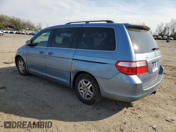 2007 Honda Odyssey Touring with VIN 5FNRL38887B095154, listed as a Copart auction lot 52937835 with 188,963 mi miles and Salvage Title. Bid and sale history available at carsss.com. Image 2.