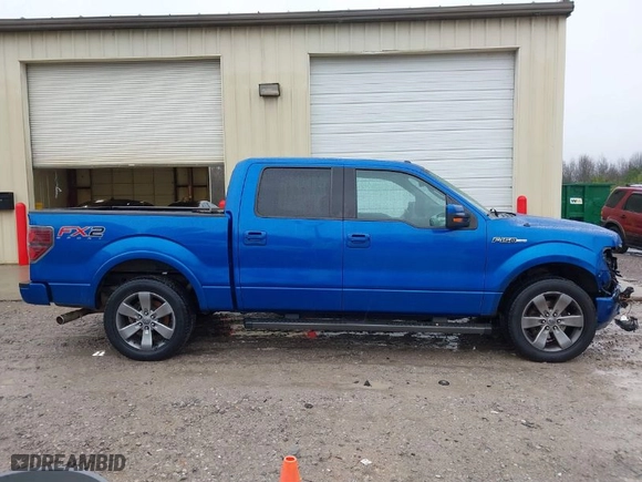 2013 Ford F-150 XL with VIN 1FTFW1CF4DFD22741, listed as a IAAI auction lot 41142876 with 1 mi miles. Bid and sale history available at carsss.com. Image 13.