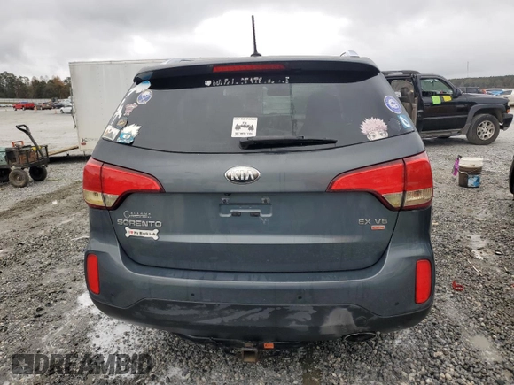 2014 Kia Sorento EX with VIN 5XYKU4A77EG493113, listed as a Copart auction lot 78590644 with 0 mi miles and Non Repairable. Bid and sale history available at carsss.com. Image 6.