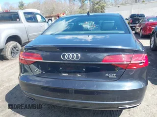 2016 Audi A8 L 4.0T Sport with VIN WAU43AFD1GN022253, listed as a IAAI auction lot 41858053 with 219,517 mi miles. Bid and sale history available at carsss.com. Image 16.