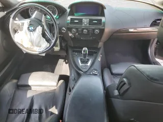 2010 BMW 6 Series 650i with VIN WBAEA5C53ACV93647, listed as a Copart auction lot 66761884 with 114,711 mi miles and Salvage Title. Bid and sale history available at carsss.com. Image 8.
