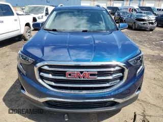 2020 GMC Terrain SLT with VIN 3GKALVEVXLL166504, listed as a Copart auction lot 52864615 with 63,738 mi miles and Salvage title. Bid and sale history available at DreamBid. Image 5.