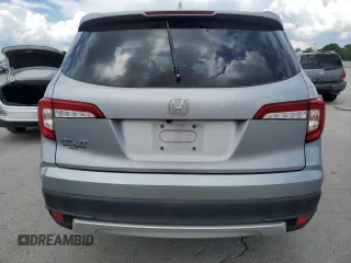 2021 Honda Pilot EX-L z VIN 5FNYF5H58MB008921, wystawiony jako Copart lot #56985395 z przebiegiem Nie podano mil oraz Szkoda całkowita • Salvage title. Historia ofert i sprzedaży dostępna na DreamBid. Obrazek 6.