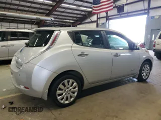 2013 Nissan LEAF SL with VIN 1N4AZ0CP3DC400566, listed as a Copart auction lot 57772115 with 68,004 mi miles and Clean title. Bid and sale history available at DreamBid. Image 3.
