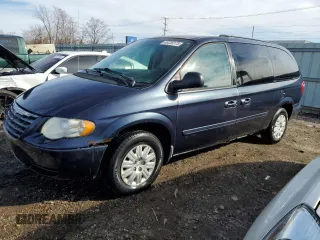 2007 Chrysler Town & Country LWB LX with VIN 2A4GP44RX7R147186, listed as a Copart auction lot 48239175 with 171,187 mi miles and Salvage Title. Bid and sale history available at carsss.com. Image 1.