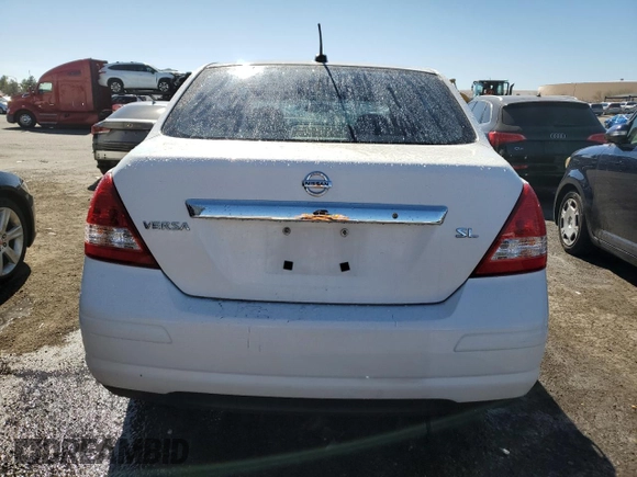 2007 Nissan Versa 1.8 SL with VIN 3N1BC11E67L420507, listed as a Copart auction lot 46716945 with 78,709 mi miles and Clean Title. Bid and sale history available at carsss.com. Image 6.