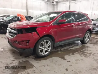 2016 Ford Edge Titanium with VIN 2FMPK4K85GBB23767, listed as a IAAI auction lot 41164217 with 134,212 mi miles and . Bid and sale history available at DreamBid. Image 19.