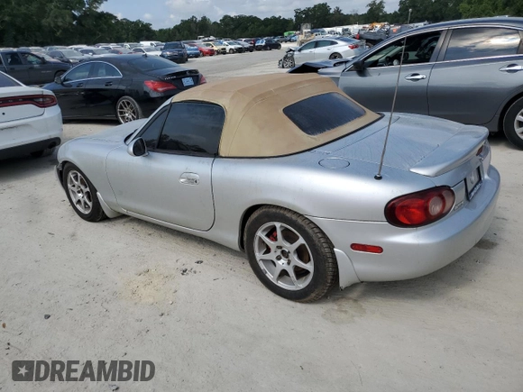 2001 Mazda MX-5 Miata with VIN JM1NB353710201531, listed as a Copart auction lot 56378655 with Not Provided miles and Clean Title. Bid and sale history available at DreamBid. Image 2.
