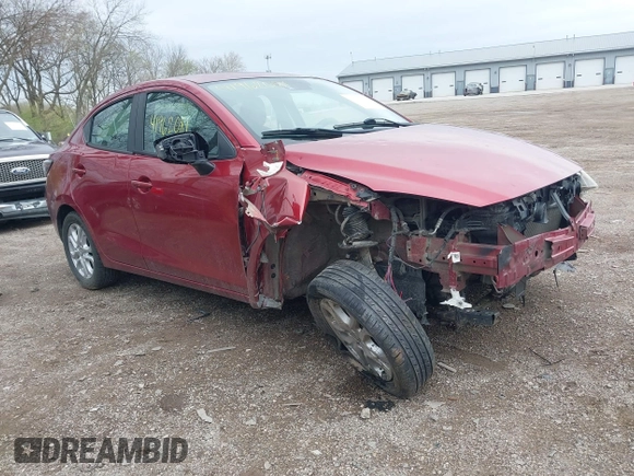 2016 Scion iA with VIN 3MYDLBZV7GY101444, listed as a IAAI auction lot 41962081 with 123,010 mi miles. Bid and sale history available at carsss.com. Image 1.