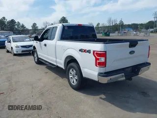 2018 Ford F-150 XL with VIN 1FTEX1EB4JFA77373, listed as a IAAI auction lot 41813197 with 235,251 mi miles and . Bid and sale history available at DreamBid. Image 3.