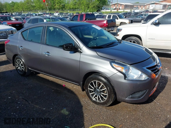 2016 Nissan Versa S Plus with VIN 3N1CN7APXGL846655, listed as a IAAI auction lot 42105049 with 57,918 mi miles. Bid and sale history available at carsss.com. Image 1.