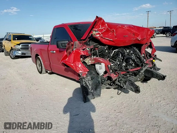 2022 Ford F-150 XL with VIN 1FTMF1C57NKE36174, listed as a Copart auction lot 82995384 with Not provided miles and Non repairable. Bid and sale history available at DreamBid. Image 10.