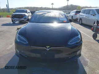 2017 Tesla Model S 100D with VIN 5YJSA1E27HF230508, listed as a IAAI auction lot 42040511 with 98,693 mi miles. Bid and sale history available at carsss.com. Image 12.
