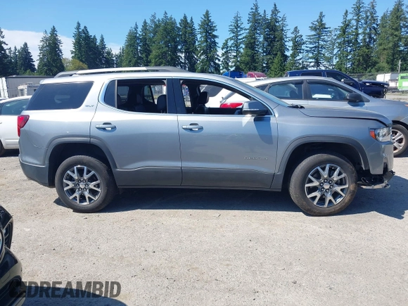 2023 GMC Acadia SLT with VIN 1GKKNUL42PZ235624, listed as a IAAI auction lot 42677280 with 36,293 mi miles and . Bid and sale history available at DreamBid. Image 12.