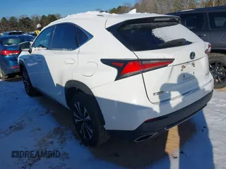 2020 Lexus NX with VIN JTJSARDZ1L5015064, listed as a IAAI auction lot 41351002 with 55,481 mi miles. Bid and sale history available at carsss.com. Image 3.