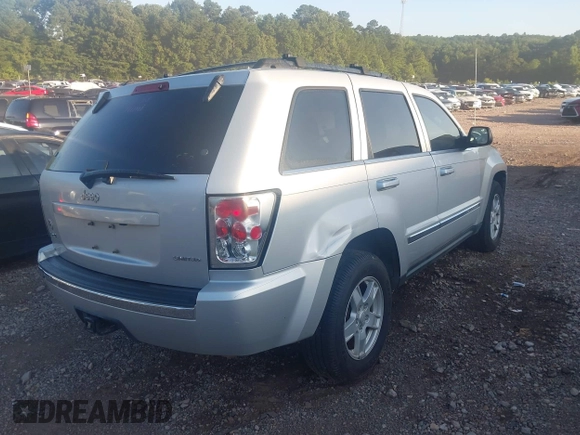 2005 Jeep Grand Cherokee Limited with VIN 1J4HR58N45C599068, listed as a IAAI auction lot 42633402 with 190,739 mi miles and . Bid and sale history available at DreamBid. Image 4.