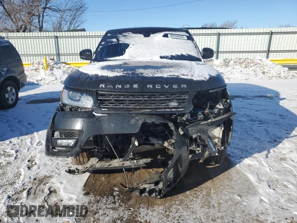 2017 Land Rover Range Rover Sport SE with VIN SALWG2FK2HA124571, listed as a Copart auction lot 89398505 with 94,159 mi miles and Salvage title. Bid and sale history available at DreamBid. Image 5.