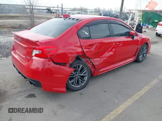 2016 Subaru WRX with VIN JF1VA1B65G9822492, listed as a IAAI auction lot 41500705 with 104,106 mi miles. Bid and sale history available at carsss.com. Image 4.