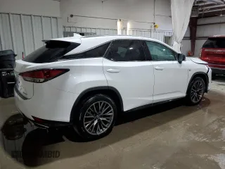 2021 Lexus RX 350 F Sport with VIN 2T2YZMDA4MC262310, listed as a Copart auction lot 56948985 with 19,366 mi miles and Salvage title. Bid and sale history available at DreamBid. Image 3.