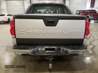 2004 Chevrolet Avalanche Z71 with VIN 3GNEK12T44G325062, listed as a Copart auction lot 52823975 with 202,989 mi miles and Salvage Title. Bid and sale history available at DreamBid. Image 6.