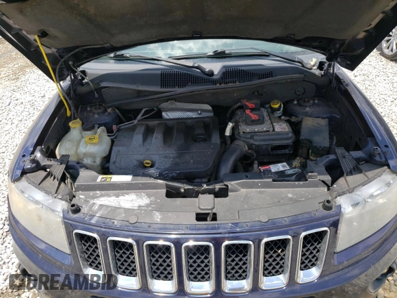 2015 Jeep Compass Sport with VIN 1C4NJCBB7FD110676, listed as a Copart auction lot 58674814 with 165,348 mi miles and Salvage Title. Bid and sale history available at carsss.com. Image 12.