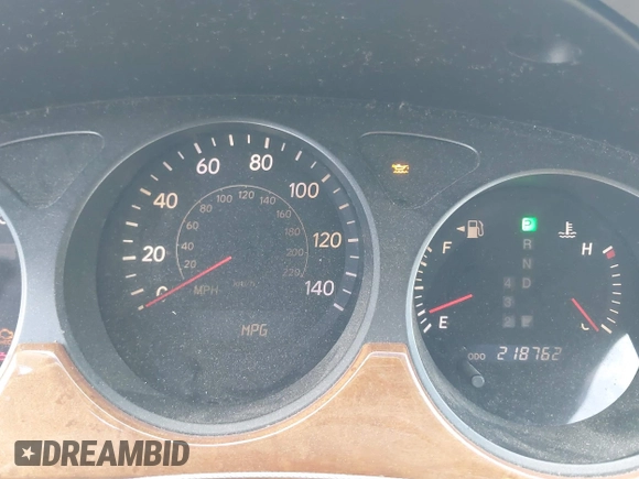 2005 Lexus ES 350 with VIN JTHBA30G155123299, listed as a IAAI auction lot 42249766 with 218,762 mi miles and . Bid and sale history available at DreamBid. Image 7.