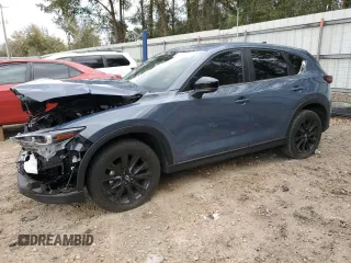 2024 Mazda CX-5 2.5 S Carbon Edition with VIN JM3KFBCM1R0363350, listed as a Copart auction lot 48599875 with 14,871 mi miles and Non Repairable. Bid and sale history available at carsss.com. Image 1.