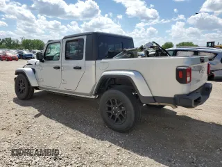 2023 Jeep Gladiator Overland with VIN 1C6HJTFG3PL564263, listed as a Copart auction lot 57021075 with Not provided miles and Non repairable. Bid and sale history available at DreamBid. Image 2.