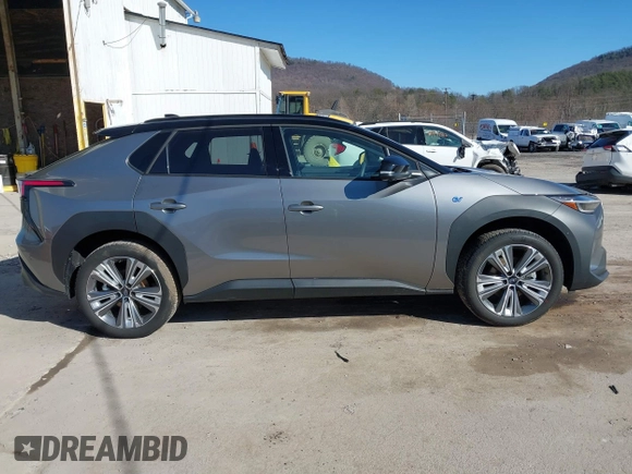 2023 Subaru Solterra Premium with VIN JTMABABA9PA045212, listed as a IAAI auction lot 41758732 with 5,862 mi miles and . Bid and sale history available at DreamBid. Image 13.