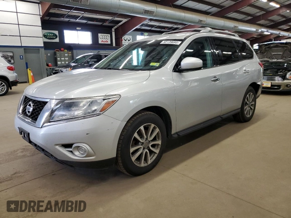 2016 Nissan Pathfinder S с VIN 5N1AR2MM2GC638984, выставлен на аукционе Copart как лот 58139695 с пробегом 202 536 миль миль и Списание • Salvage title. История ставок и продаж доступна на DreamBid. Изображение 1.