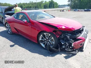 2021 Lexus LC 500h z VIN JTHAP5AY3MA103106, wystawiony jako IAAI lot #42149070 z przebiegiem 51 152 mil mil oraz . Historia ofert i sprzedaży dostępna na DreamBid. Obrazek 1.