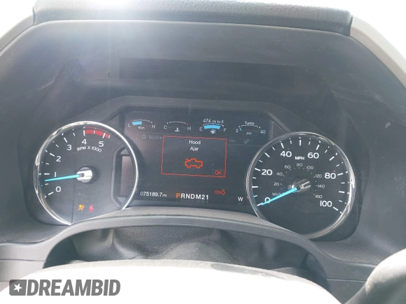2019 Ford F-250 XL with VIN 1FT7W2BT1KEG69559, listed as a IAAI auction lot 37327070 with 75,189 mi miles and . Bid and sale history available at DreamBid. Image 7.