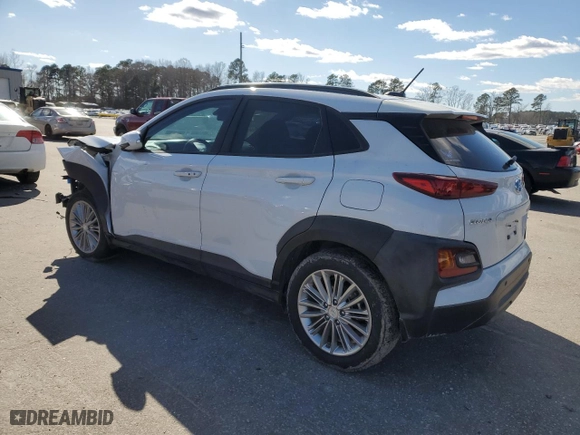 2020 Hyundai Kona SEL with VIN KM8K22AA3LU590225, listed as a Copart auction lot 48035005 with 42,470 mi miles and Salvage Title. Bid and sale history available at carsss.com. Image 2.