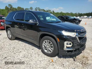 2023 Chevrolet Traverse LT with VIN 1GNERHKW3PJ185622, listed as a Copart auction lot 49978345 with 56,301 mi miles and Salvage title. Bid and sale history available at DreamBid. Image 4.