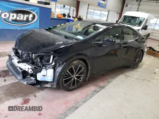 2023 Toyota Prius LE with VIN JTDADABU1P3001889, listed as a Copart auction lot 47177665 with 45,439 mi miles and Salvage Title. Bid and sale history available at DreamBid. Image 1.